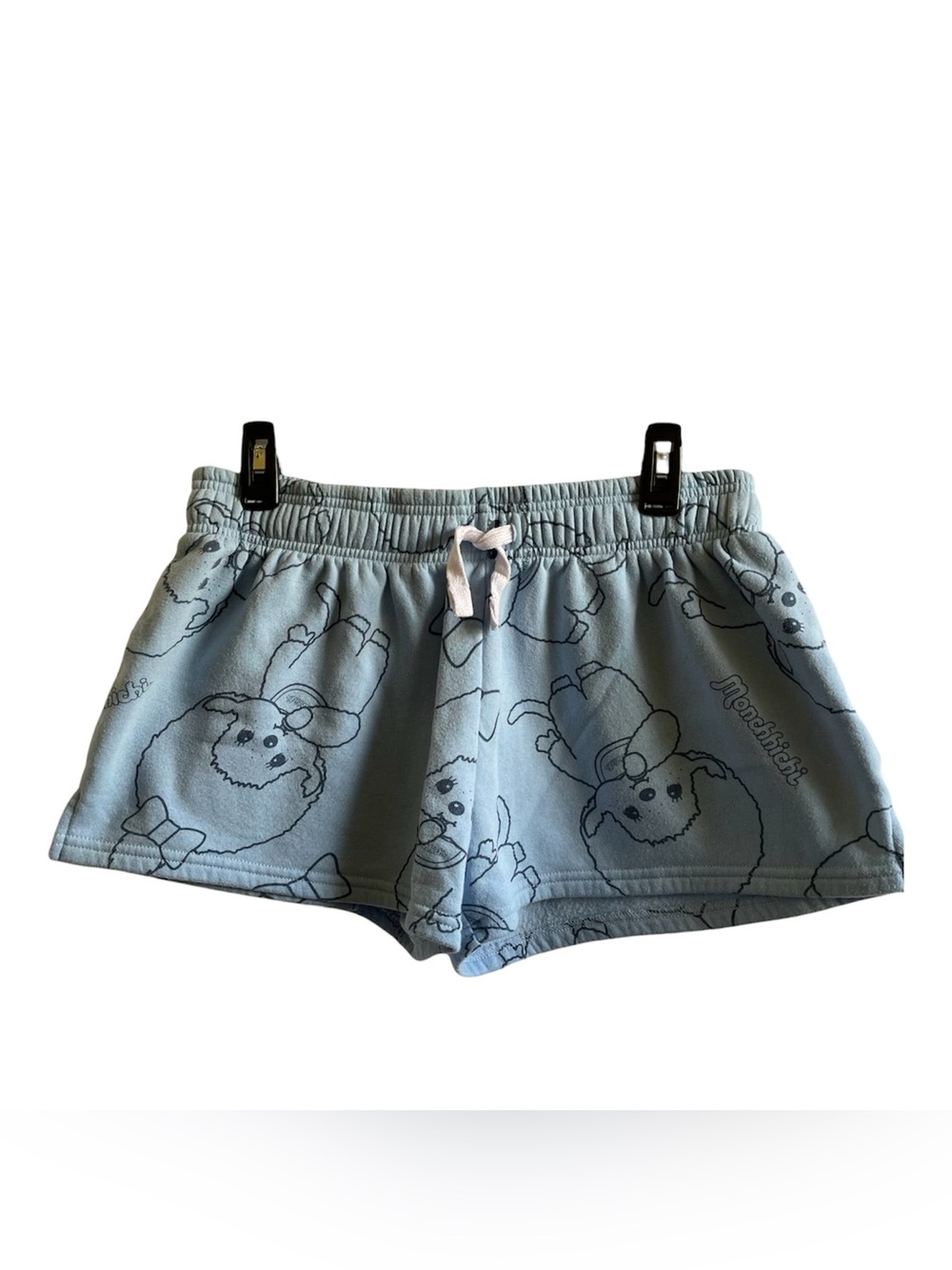 Monchhichi Blue French Terry Shorts XL - NWOT